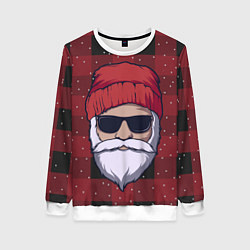 Женский свитшот SANTA HIPSTER САНТА ХИПСТЕР