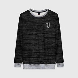 Свитшот женский Juventus Asphalt theme, цвет: 3D-меланж