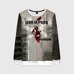 Свитшот женский Hybrid Theory Live Around The World - Linkin Park, цвет: 3D-белый