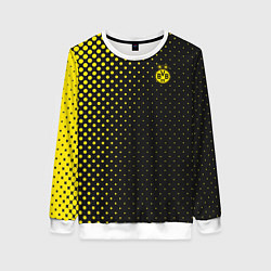 Свитшот женский Borussia gradient theme, цвет: 3D-белый