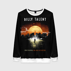 Свитшот женский I beg to differ Billy Talent, цвет: 3D-белый