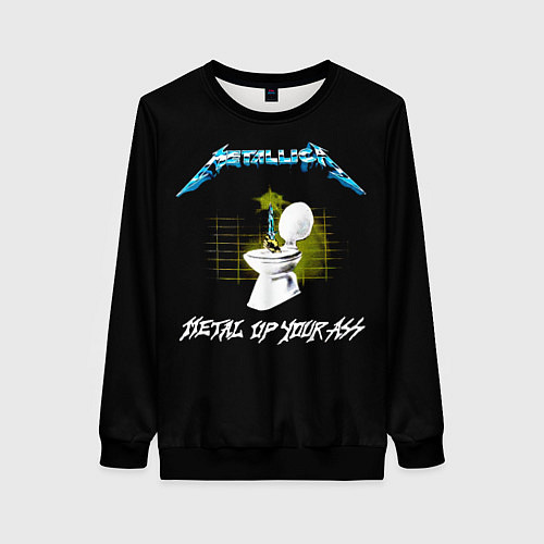 Женский свитшот Kill Em All - Metallica / 3D-Черный – фото 1