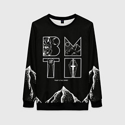 Свитшот женский Thats the spirit BMTH, цвет: 3D-черный