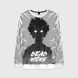 Женский свитшот DEAD INSIDE Mob psycho