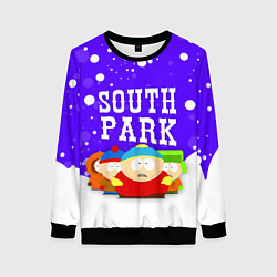 Свитшот женский SOUTH PARK ЮЖНЫЙ ПАРК, цвет: 3D-черный