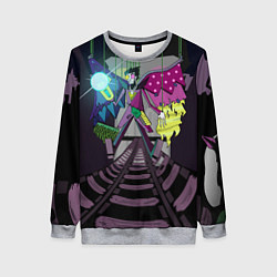 Женский свитшот Spamton: BIG SHOT ! Deltarune Спамтон