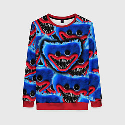 Свитшот женский Huggy Waggy УЖЕ БЛИЗКО, цвет: 3D-красный