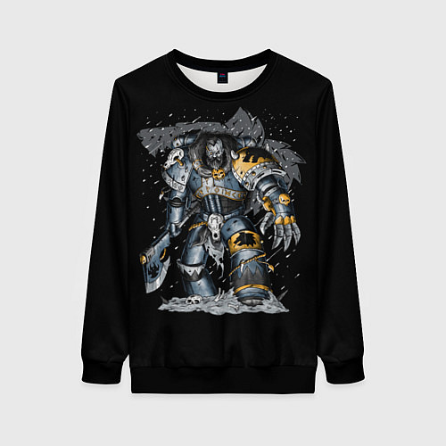 Женский свитшот Ваха 40к Арт / 3D-Черный – фото 1