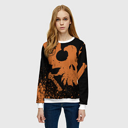 Свитшот женский State of Decay Жетон, цвет: 3D-белый — фото 2