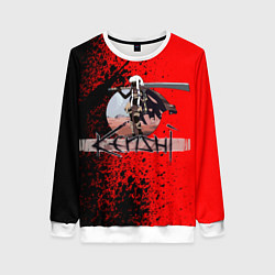 Свитшот женский KENSHI КЕНШИ, цвет: 3D-белый