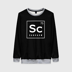 Женский свитшот SC - SARCASM 75 САРКАЗМ