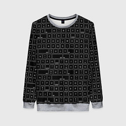 Женский свитшот КЛАВИАТУРА КЛАВИШИ