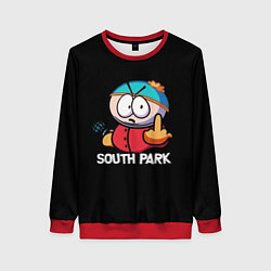 Свитшот женский Южный парк Эрик South Park, цвет: 3D-красный