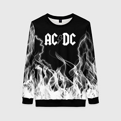 Женский свитшот ACDC Fire