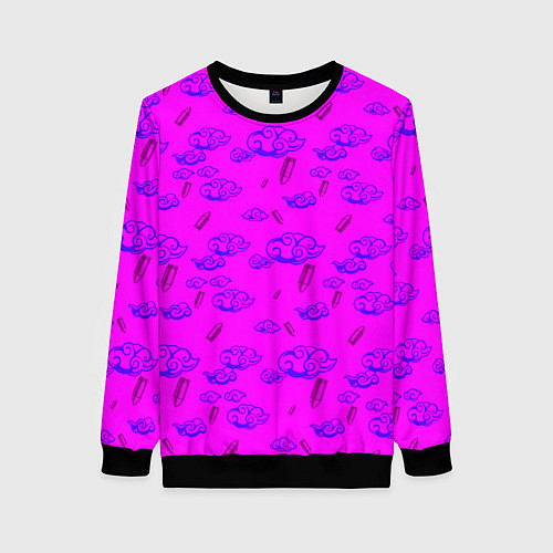 Женский свитшот ARCANE LEAGUE Of LEGENDS - JINX / 3D-Черный – фото 1