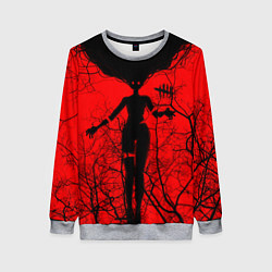 Свитшот женский Dead by Daylight дух, цвет: 3D-меланж