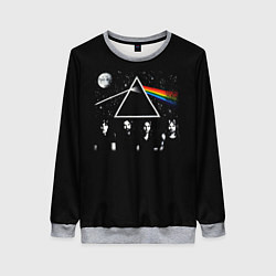 Женский свитшот PINK FLOYD LOGO ПИНК ФЛОЙД НЕБО