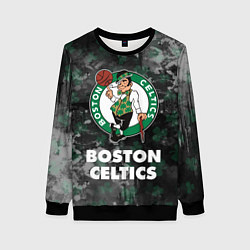 Женский свитшот Бостон Селтикс, Boston Celtics, НБА