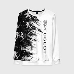 Свитшот женский Peugeot Распылитель, цвет: 3D-белый