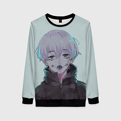 Свитшот женский Toge here, цвет: 3D-черный