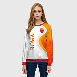 Свитшот женский Рома, цвет: 3D-красный — фото 2