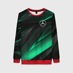 Женский свитшот MERCEDES-BENZ AMG NEON STRIPES PETRONAS