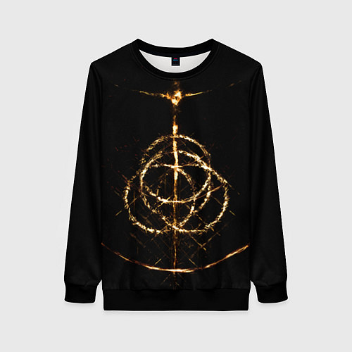Женский свитшот ЭЛДЕН РИНГ ELDEN RING / 3D-Черный – фото 1