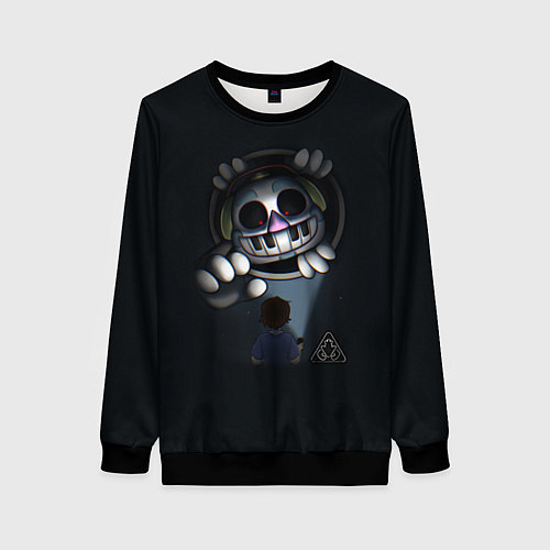 Женский свитшот FNAF Security Breach Музыкальный диджей DJ Music M / 3D-Черный – фото 1