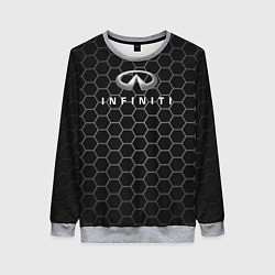 Свитшот женский Infinity соты, цвет: 3D-меланж
