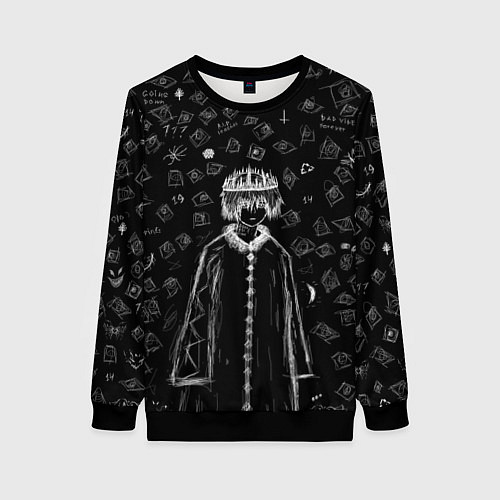 Женский свитшот Dead Despair / 3D-Черный – фото 1