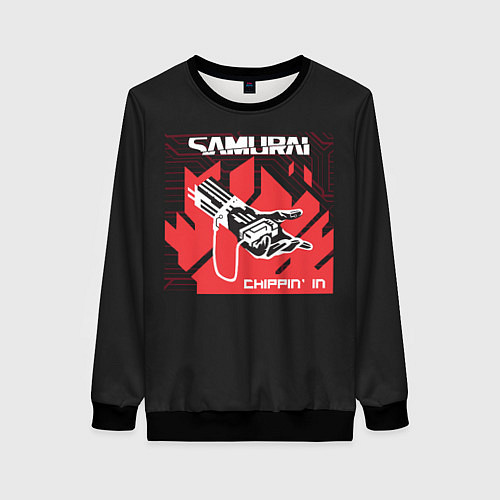 Женский свитшот SAMURAI Chippin In / 3D-Черный – фото 1