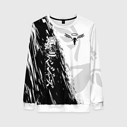 Свитшот женский WALHALLA TEAM LOGO BLACK ТОКИЙСКИЕ МСТИТЕЛИ, цвет: 3D-белый