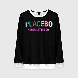 Свитшот женский Placebo Never Let Me Go, цвет: 3D-белый