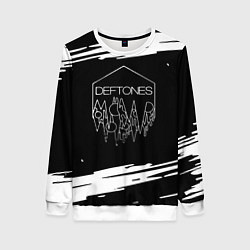 Свитшот женский Deftones, цвет: 3D-белый