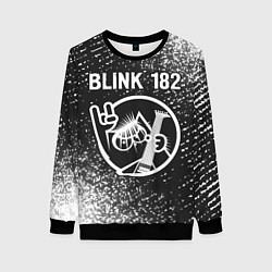 Свитшот женский Blink 182 КОТ Спрей, цвет: 3D-черный