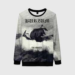 Свитшот женский Burzum - Draugen, цвет: 3D-черный