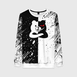 Женский свитшот Monokuma брызги