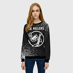 Свитшот женский The Killers - КОТ - Краска, цвет: 3D-черный — фото 2