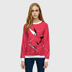 Свитшот женский Хорнет Hornet, цвет: 3D-белый — фото 2