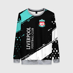 Свитшот женский Liverpool footba lclub, цвет: 3D-меланж