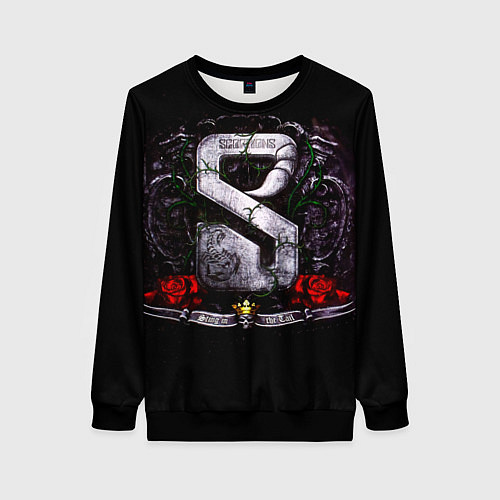 Женский свитшот Sting in the Tail - Scorpions / 3D-Черный – фото 1