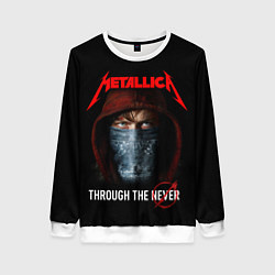 Женский свитшот METALLICA THROUGH THE NEVER