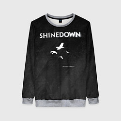 Свитшот женский The Sound of Madness Shinedown, цвет: 3D-меланж