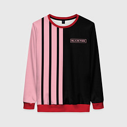 Женский свитшот BLACKPINK HALF BLACK-PINK MINI LOGO