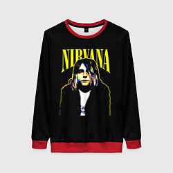 Женский свитшот Рок - группа Nirvana