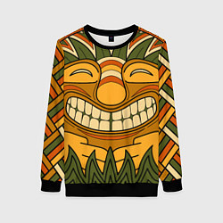 Женский свитшот Polynesian tiki LUCKY