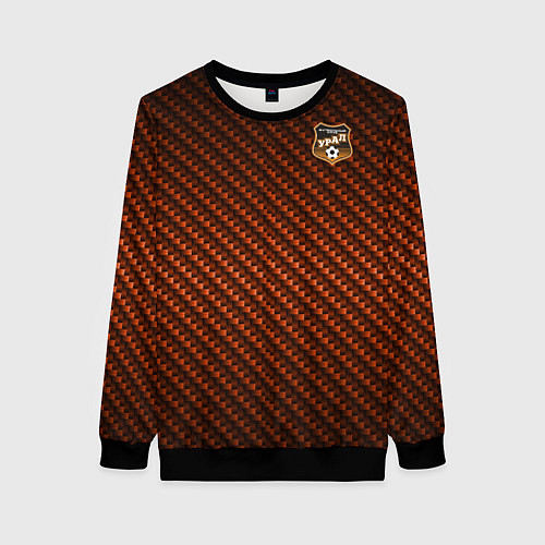 Женский свитшот Фанат ФК Урал / 3D-Черный – фото 1