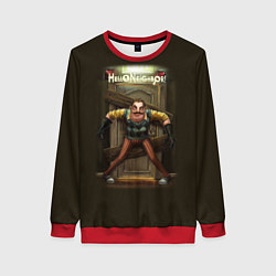 Женский свитшот Привет сосед игра