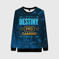 Свитшот женский Игра Destiny: PRO Gaming, цвет: 3D-черный