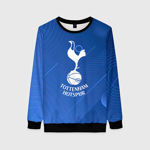 Женский свитшот Tottenham hotspur SPORT / 3D-Черный – фото 1